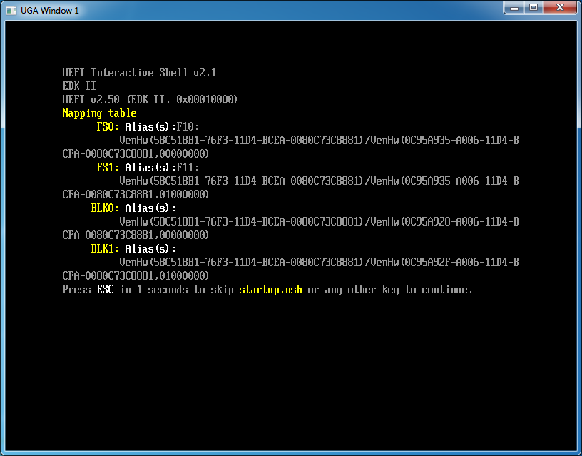 Run HTTP boot · Getting Started Guide of EDKII HTTP Boot