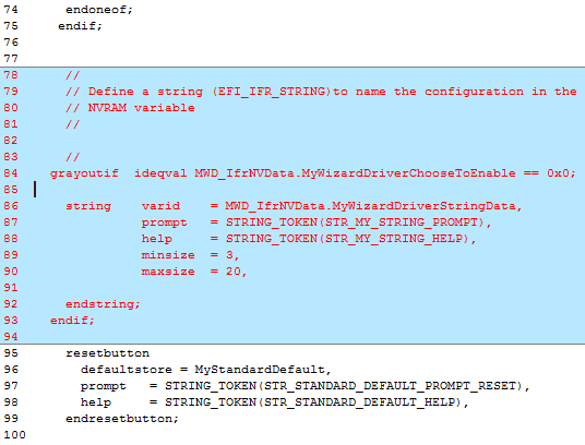 Lab 6. Updating the Menu: Creating a String to Name a Saved ...